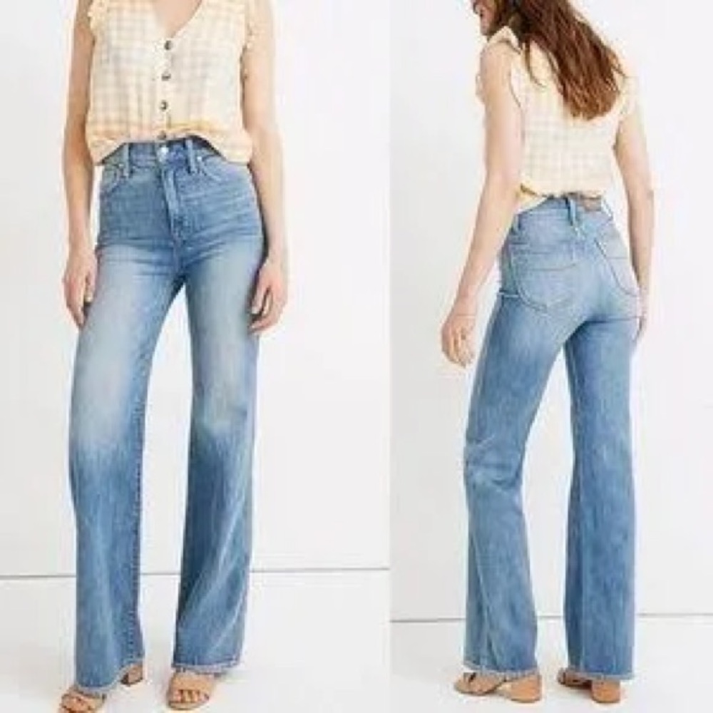Madewell Jeans 11” High Rise Flare
